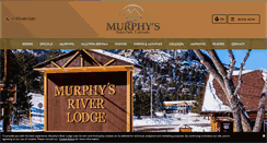 Desktop Screenshot of murphysriverlodge.com